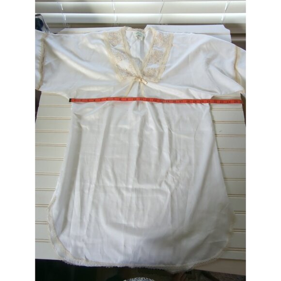 Vintage Julie of Slumbertogs Nightgown Size M Gown Made In USA Union Tag-lp - Picture 10 of 12